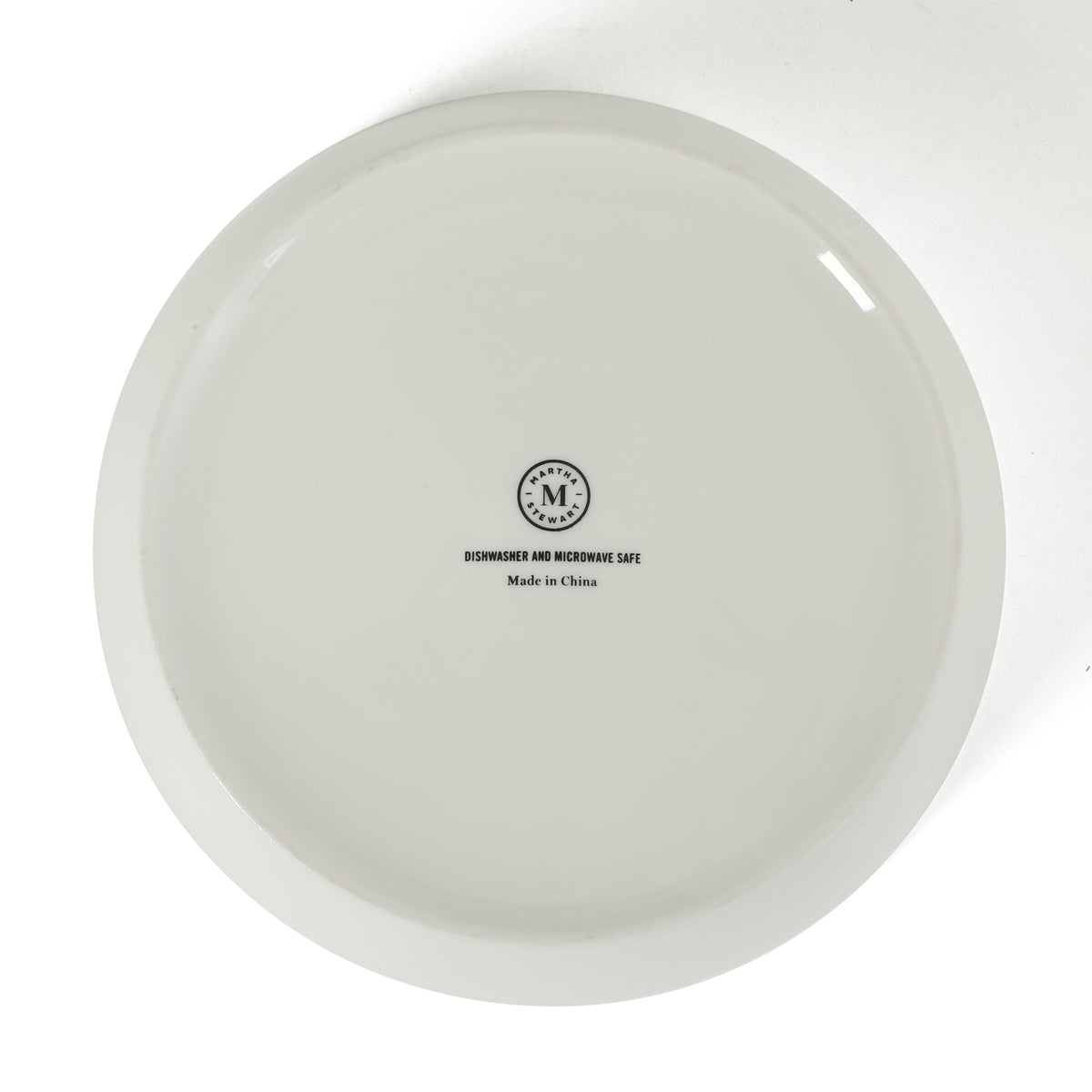 Martha Stewart Selma 6-Piece 41oz 8 Inch Large Pasta Bowls Porcelain Ceramic Chip and Scratch Resistant Shallow Salad Bowl, Serving Bowls, Soup Bowls Set, Dishwasher & Microwave Safe White