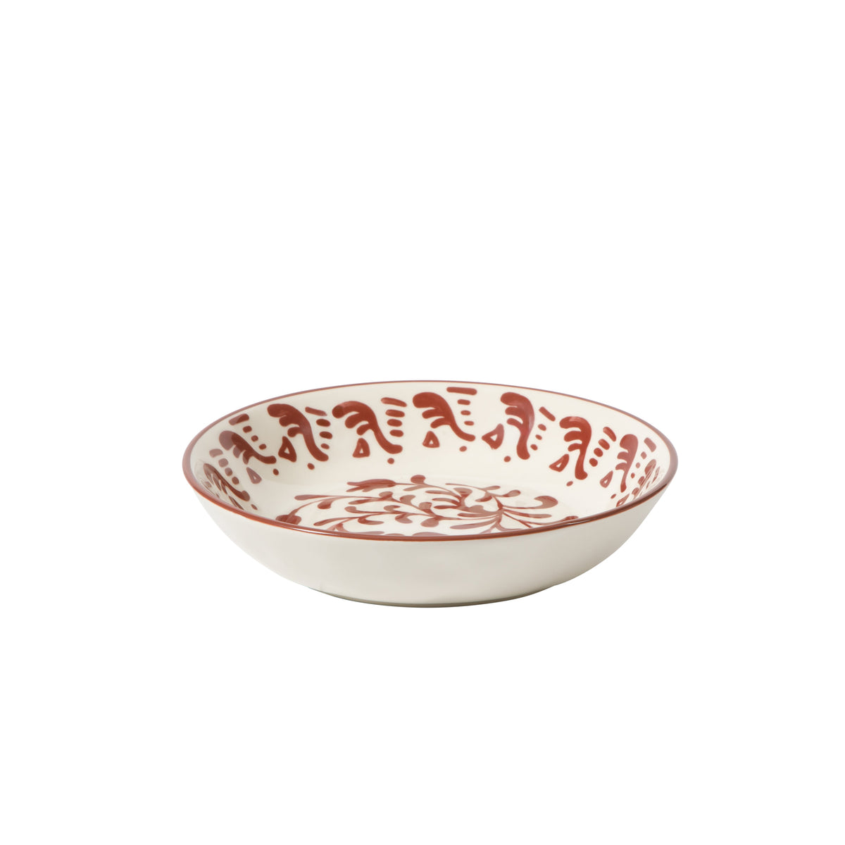 Bloomhouse - 2-Time Oprah’s Favorite Things - Valencia Flor 16 Piece Dinnerware Set, Artisanal Decorated Stoneware Plates & Bowls, Service for 4, Microwave & Dishwasher Safe, Iris Blue