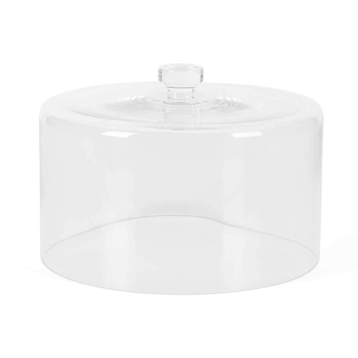 Martha Stewart Highbrook 10 Inch Jadeite Cake Stand With Glass Dome
