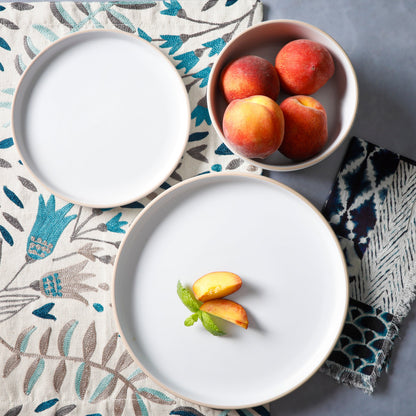 Gibson Home Everyday Essential 12-Piece Stoneware Dinnerware Set