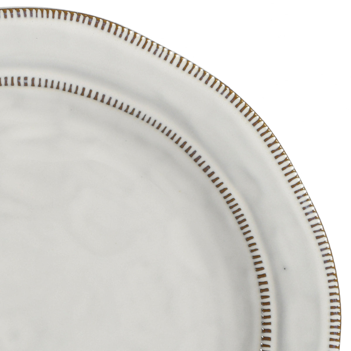 Gibson Elite Terranea 12-Piece Reactive Terracotta Dinnerware Set