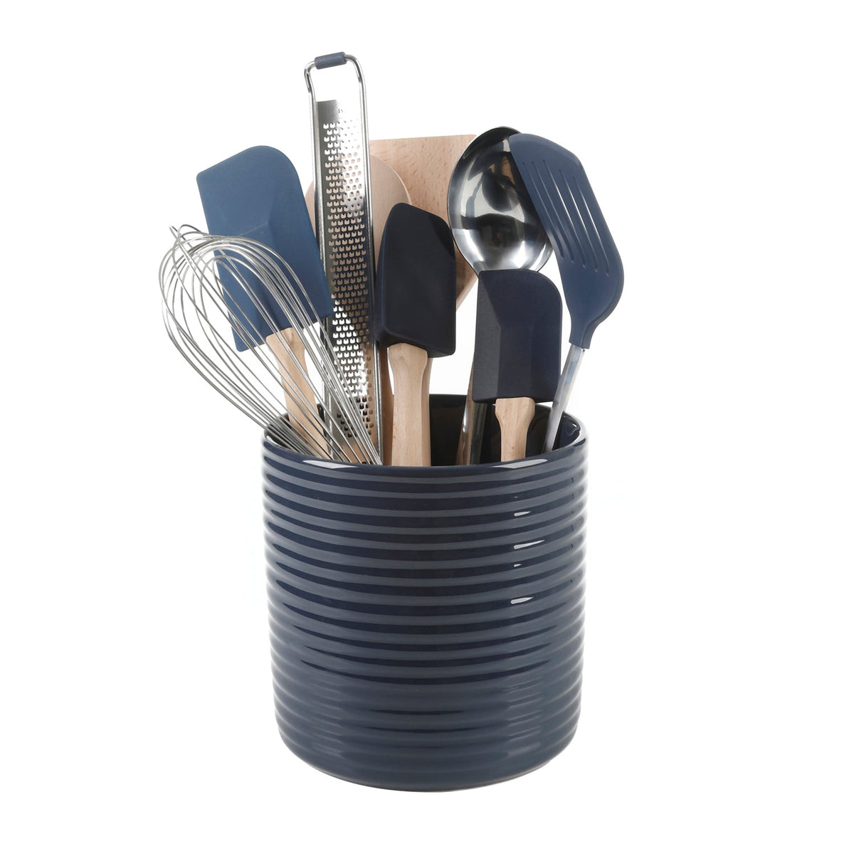 Martha Stewart 10-Piece Tools and Gadget Set w/ Ceramic Crock