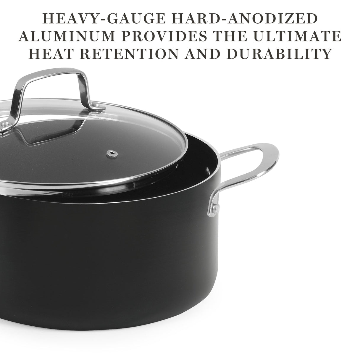 Martha Stewart Bosworth 10-Piece Hard Anodized Cookware Set