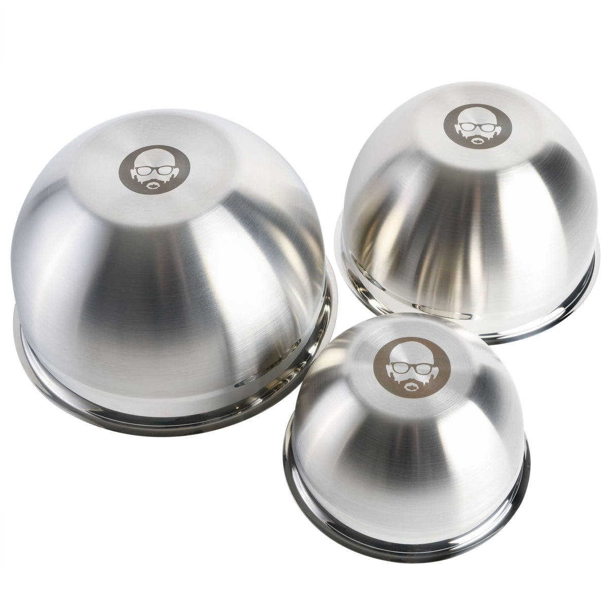 Babish 3 Piece Stainless Steel Mixing Bowl Set