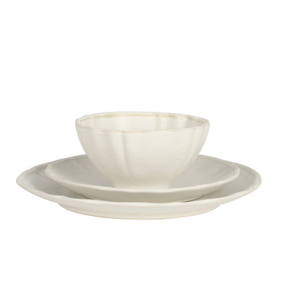 Gibson Elite Vista Rossio - Made In Portugal - 12 Piece Dinnerware Set for 4,  Ceramic Plates and Bowls Sets, Stoneware Dinner Plates and Bowls