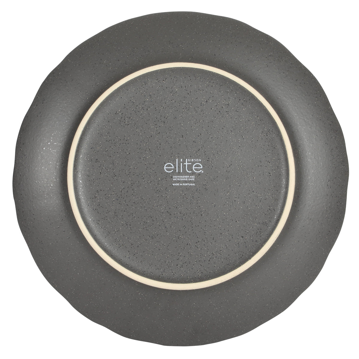 Gibson Elite Vista Rossio - Made In Portugal - 12 Piece Dinnerware Set for 4,  Ceramic Plates and Bowls Sets, Stoneware Dinner Plates and Bowls