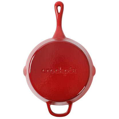 Crock-Pot Enamel Cast Iron Skillet