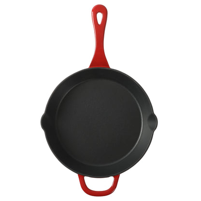 Crock-Pot Enamel Cast Iron Skillet