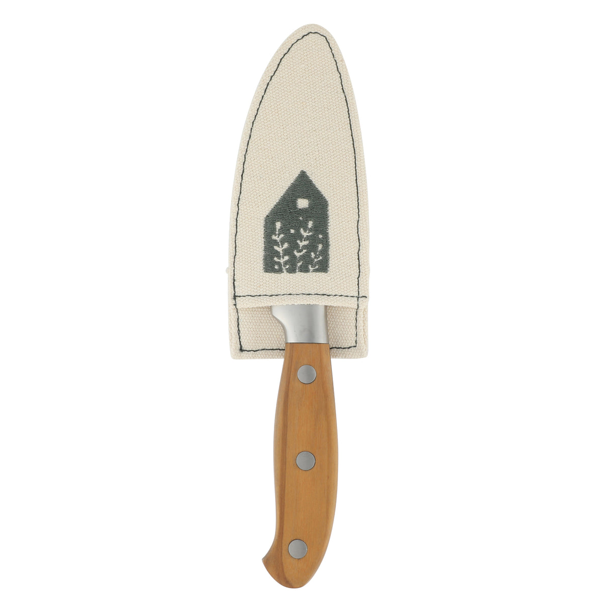 Bloomhouse 4 Inch German Steel Paring Knife w/ Olive Wood Forged Handle