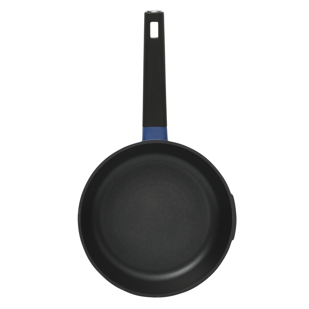 Oster Platinum Amberton 10 Piece Cast Aluminum Pots and Pans PFA Free Ceramic Non stick Cookware Set - Blue