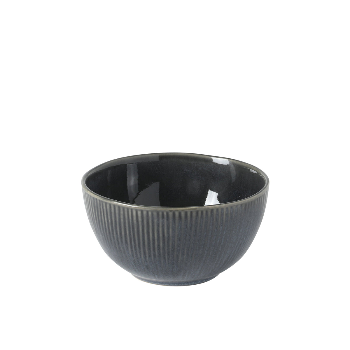 Gibson Elite Sandy Pines 4 Piece Nesting Bowl Set, 4”, 5.5”, 7” & 9” Round Stoneware Bowls, Reactive Glaze Finish, Mixing, Prep & Serving Bowls, Microwave & Dishwasher Safe
