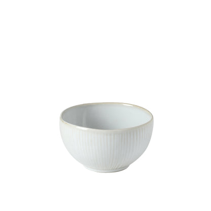 Gibson Elite Sandy Pines 4 Piece Nesting Bowl Set, 4”, 5.5”, 7” & 9” Round Stoneware Bowls, Reactive Glaze Finish, Mixing, Prep & Serving Bowls, Microwave & Dishwasher Safe