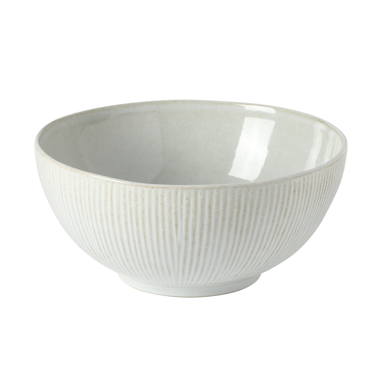 Gibson Elite Sandy Pines 4 Piece Nesting Bowl Set, 4”, 5.5”, 7” & 9” Round Stoneware Bowls, Reactive Glaze Finish, Mixing, Prep & Serving Bowls, Microwave & Dishwasher Safe