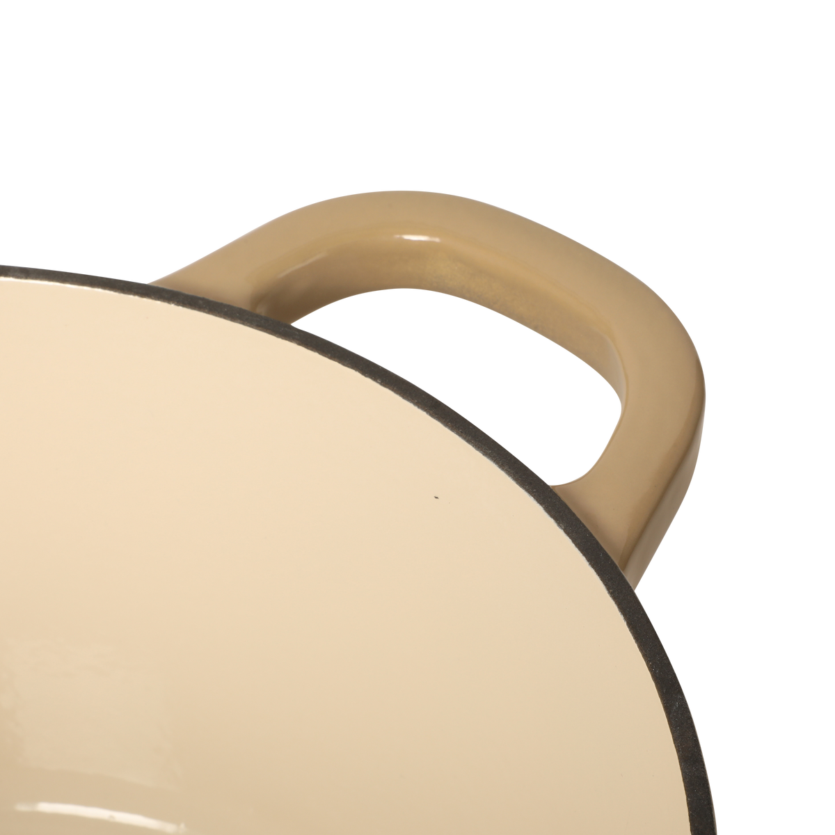 Crock Pot Artisan 5-Quart Round Cast Iron Dutch Oven Pot With Lid