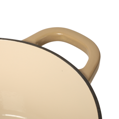 Crock Pot Artisan 5-Quart Round Cast Iron Dutch Oven Pot With Lid
