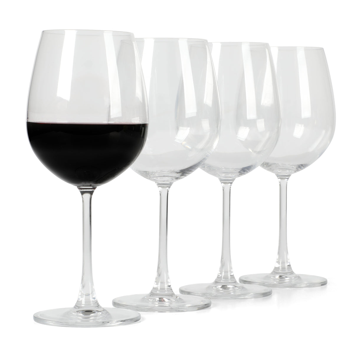 Martha Stewart Vivica 20-Ounce Stemmed Red Wine Glass Set 4-Pack
