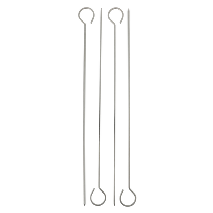 Gibson Home Barbeque Pro 8 Piece BBQ Tools W/ Acacia Wood Handles and Aluminum Storage Box