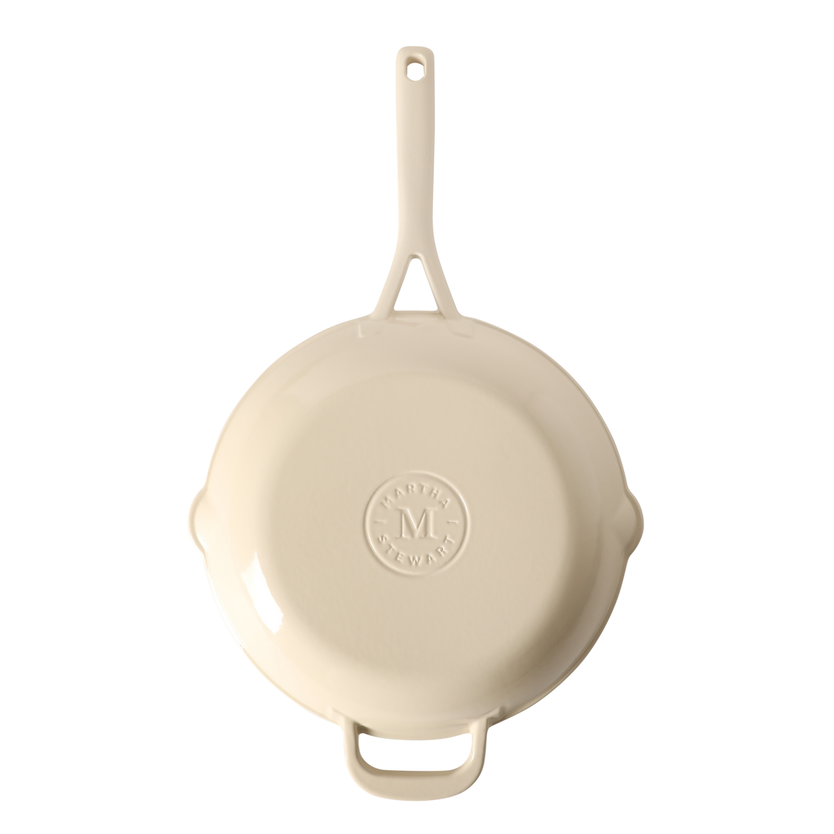 Martha Stewart Gatwick 12” Enameled Cast Iron Skillet, PFAS-Free, Rust Resistant, Oven Safe