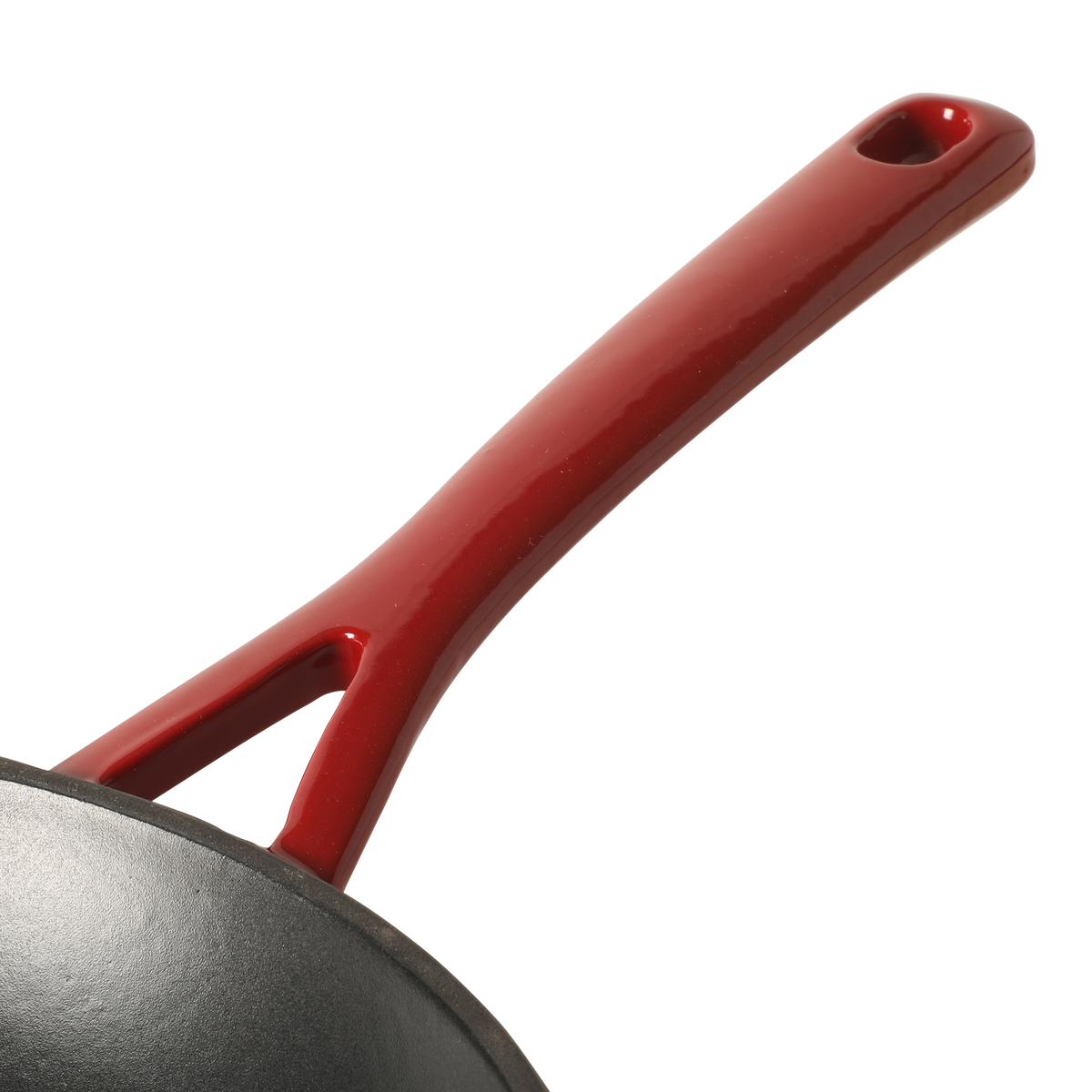 Martha Stewart Gatwick 12” Enameled Cast Iron Skillet, PFAS-Free, Rust Resistant, Oven Safe