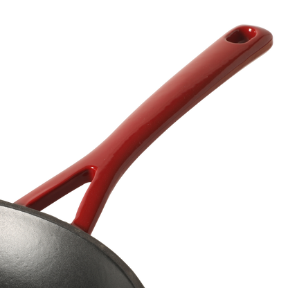 Martha Stewart Gatwick 12” Enameled Cast Iron Skillet, PFAS-Free, Rust Resistant, Oven Safe