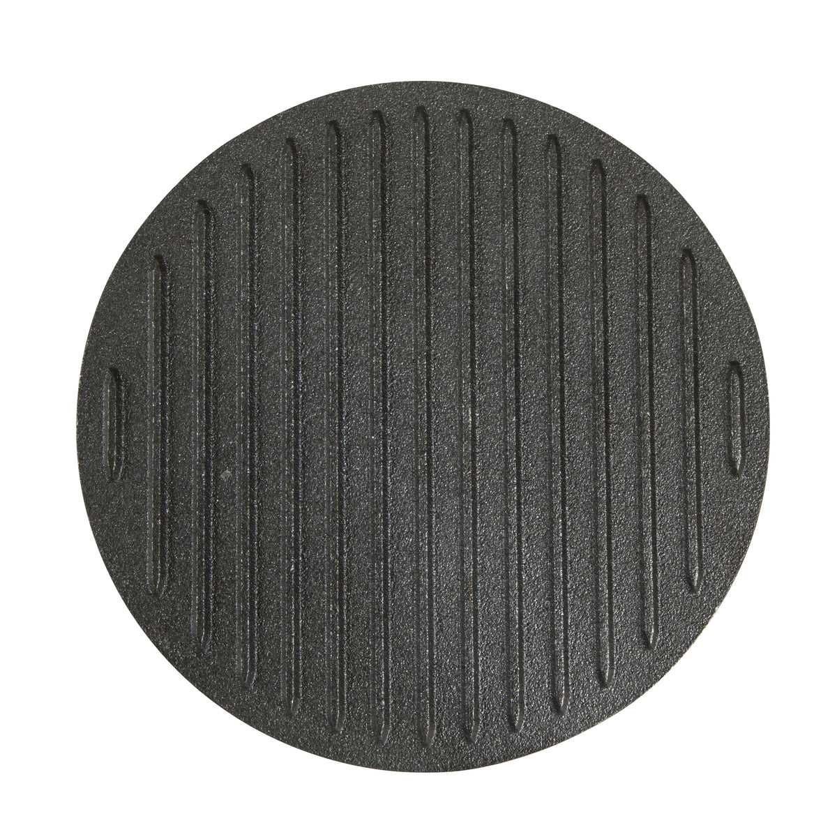 Gibson Home Cast Iron Grill Press, Pre-Seasoned Bacon & Burger Steak Weight for Panini, Griddle & Smash Patties, Heavy Duty, Indoor Outdoor Use