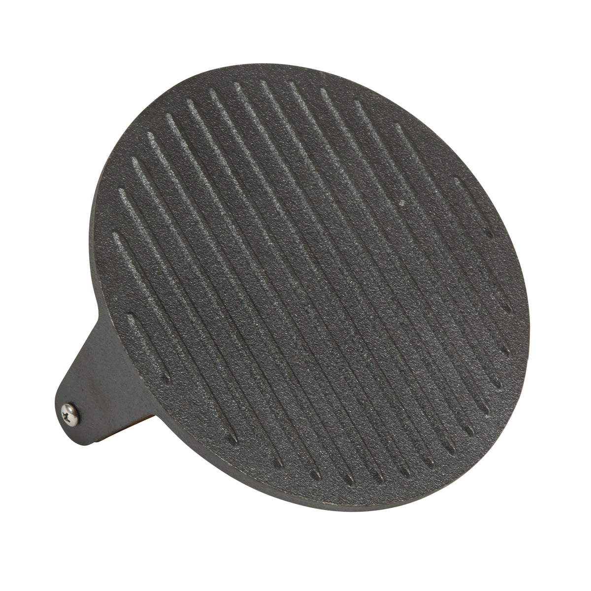 Gibson Home Cast Iron Grill Press, Pre-Seasoned Bacon & Burger Steak Weight for Panini, Griddle & Smash Patties, Heavy Duty, Indoor Outdoor Use