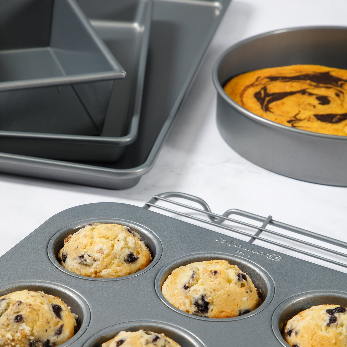 Calphalon Titan 10 Piece Steel Core PFA Free Nonstick Bakeware Set
