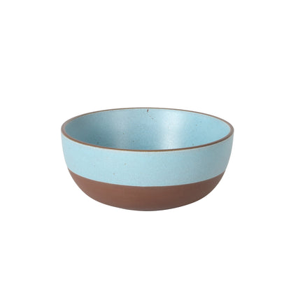 Gibson Elite William Crest 4 Piece Nesting Bowl Set, Round Stoneware Mixing Bowls, Reactive Glaze Finish, 5”, 6.25”, 7.5”, 9”, Prep & Serving Bowls, Microwave & Dishwasher Safe - Green