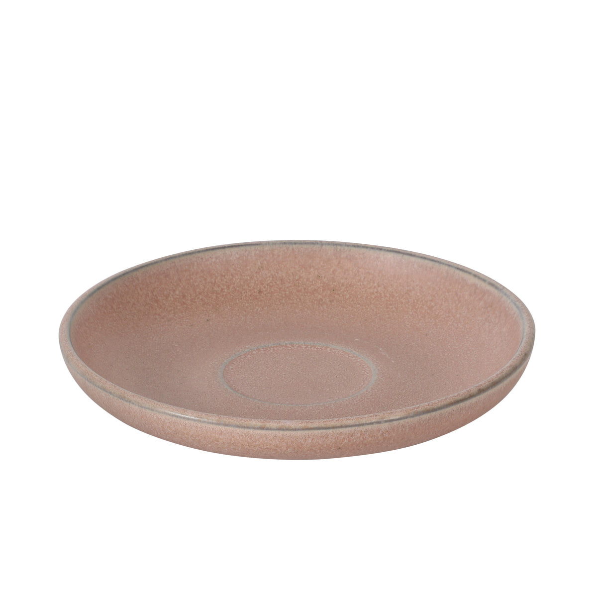 Gibson Elite William Crest 8 Piece Cup & Saucer Set, 4 Stoneware Cups & 4 Saucers, Reactive Glaze Finish, 3.5oz Espresso Cups, 5.5” Saucers, Round Coffee Set, Microwave & Dishwasher Safe