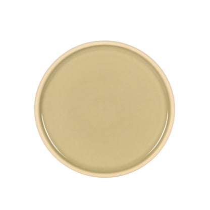 Gibson Elite - Made in Portugal - Port Gaia 12 Piece (Service for 4) Plates and Bowls Reactive Glaze Dishes Stoneware Ceramic Dinnerware Set