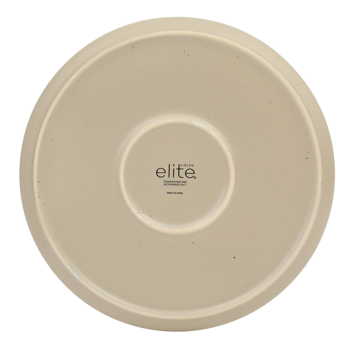 Gibson Elite Humphrey Lane 12 Piece (Service for 4) Plates and Bowls Reactive Glaze Dishes Stoneware Ceramic Dinnerware Set