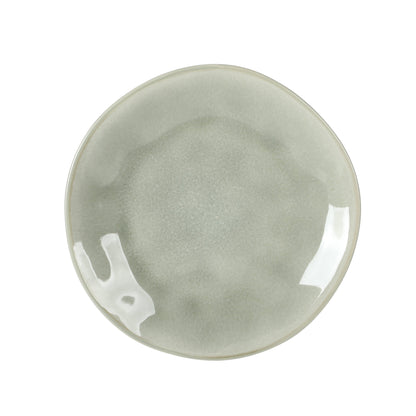 Gibson Elite Port Barton Plates and Bowls Sets, 12-Piece Stoneware Dinnerware Sets, Reactive Glaze Dish Set, Service for 4
