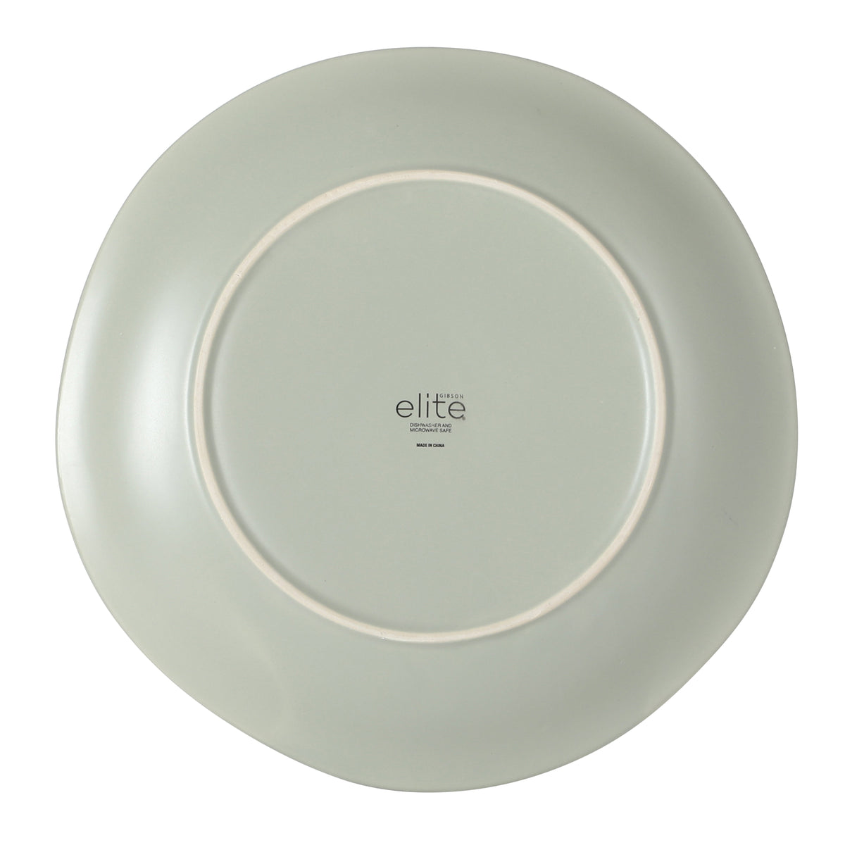 Gibson Elite Port Barton Plates and Bowls Sets, 12-Piece Stoneware Dinnerware Sets, Reactive Glaze Dish Set, Service for 4