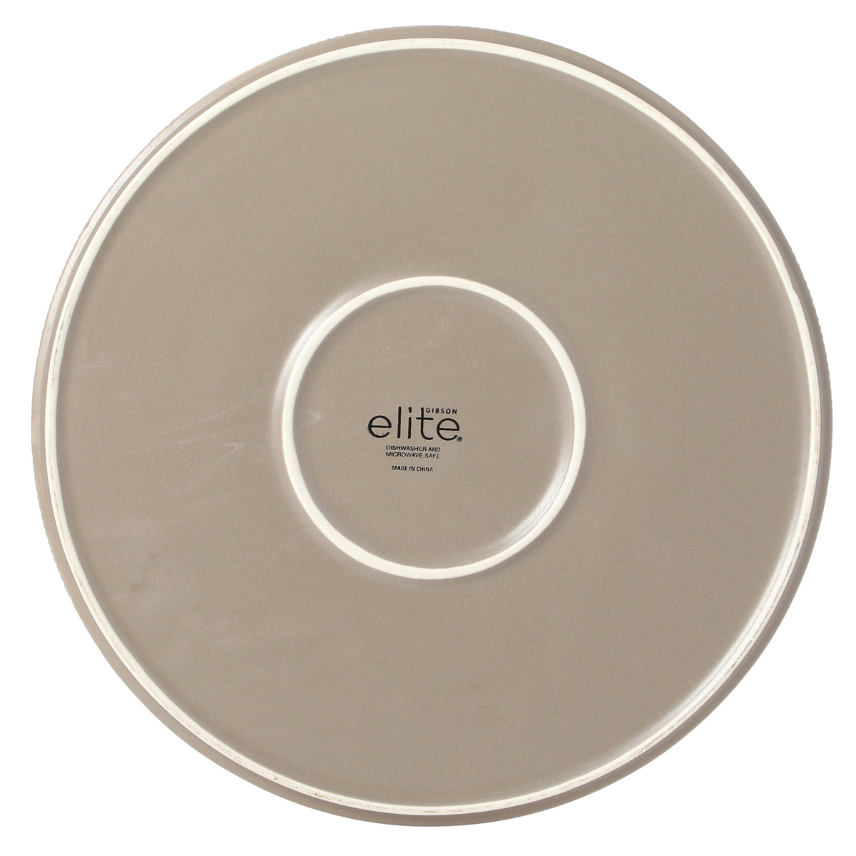 Gibson Elite Redrock Canyon 12-Piece New Bone China Dinnerware Set Service for 4, Reactive Glaze Plates and Bowls, Dishwasher Safe