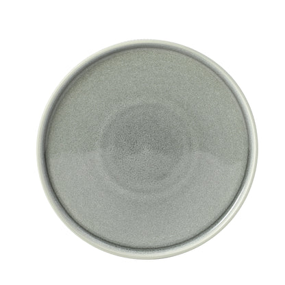 Gibson Elite Redrock Canyon 12-Piece New Bone China Dinnerware Set Service for 4, Reactive Glaze Plates and Bowls, Dishwasher Safe