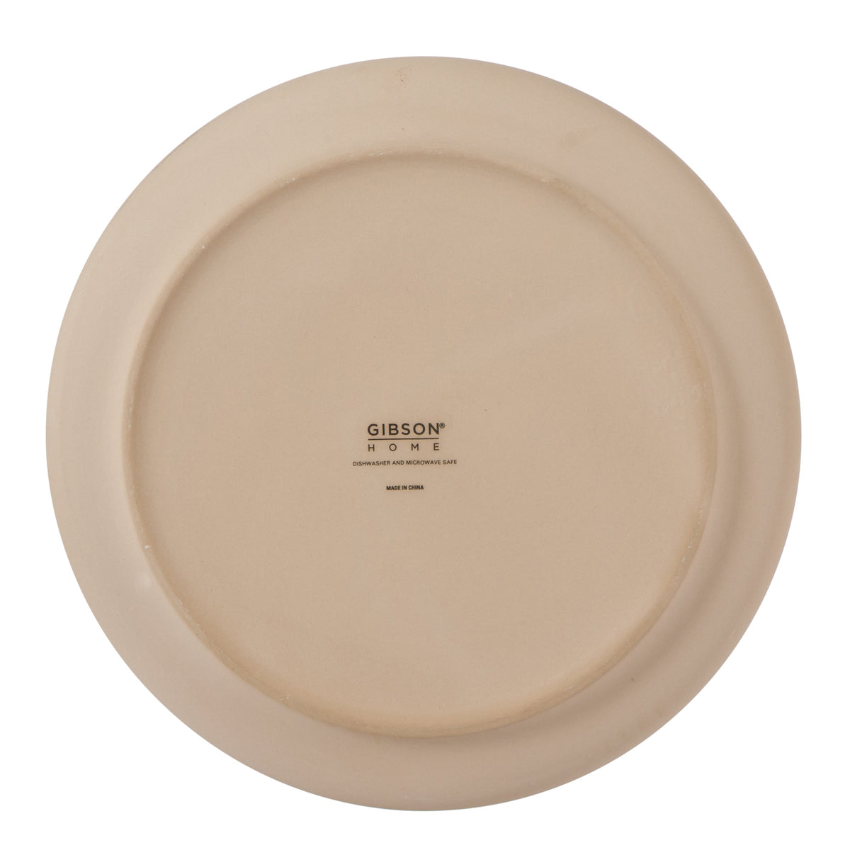 Gibson Home Plates and Bowls Set, 12 Piece Stoneware Dinnerware Set for 4, Matte Two-Tone Glaze, Dishwasher & Microwave Safe, Green