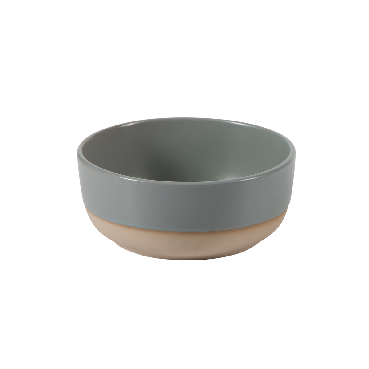 Gibson Home Plates and Bowls Set, 12 Piece Stoneware Dinnerware Set for 4, Matte Two-Tone Glaze, Dishwasher & Microwave Safe, Green