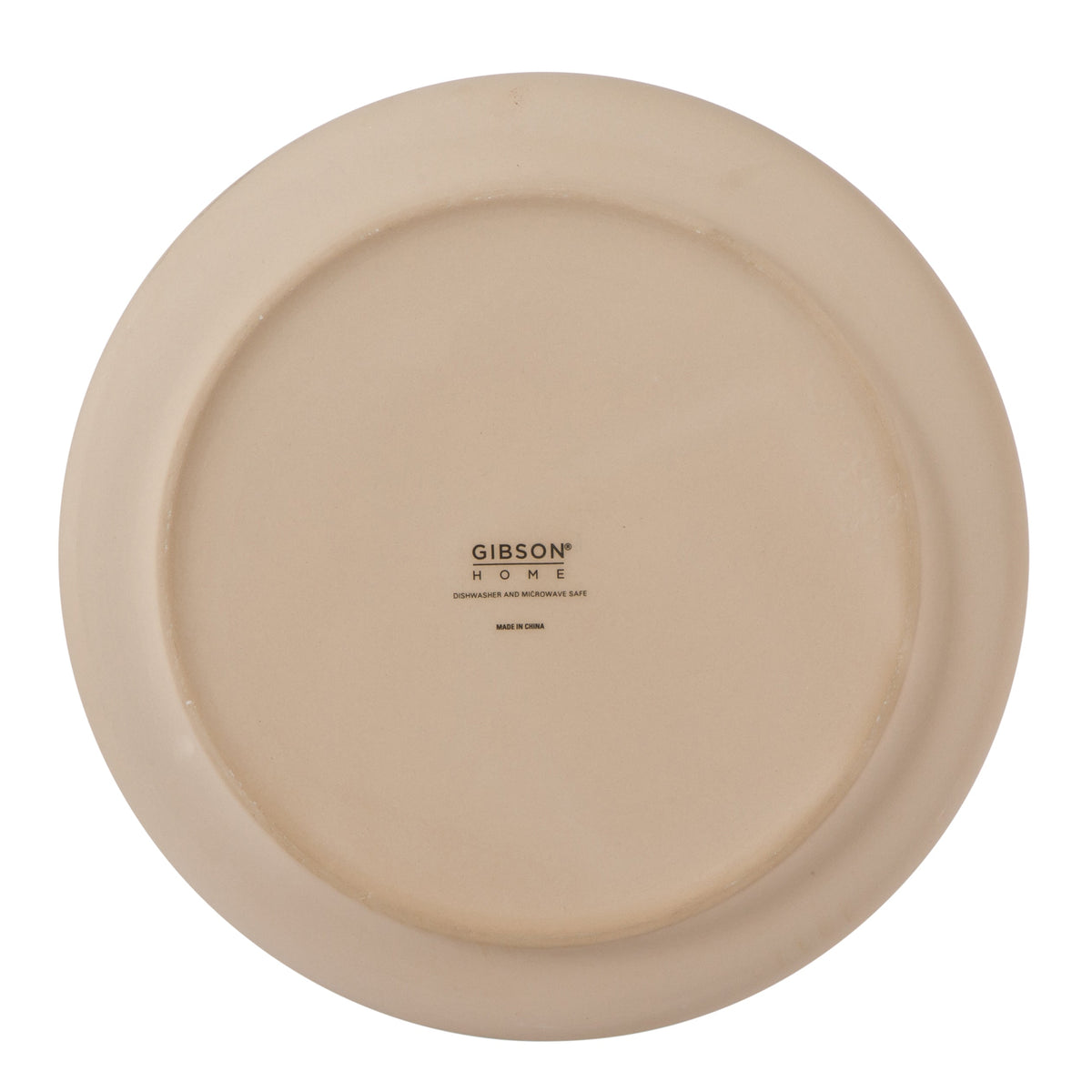 Gibson Home Plates and Bowls Set, 12 Piece Stoneware Dinnerware Set for 4, Matte Two-Tone Glaze, Dishwasher & Microwave Safe, Green