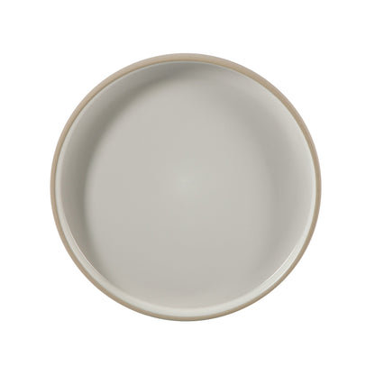 Gibson Home Plates and Bowls Set, 12 Piece Stoneware Dinnerware Set for 4, Matte Two-Tone Glaze, Dishwasher & Microwave Safe, Green