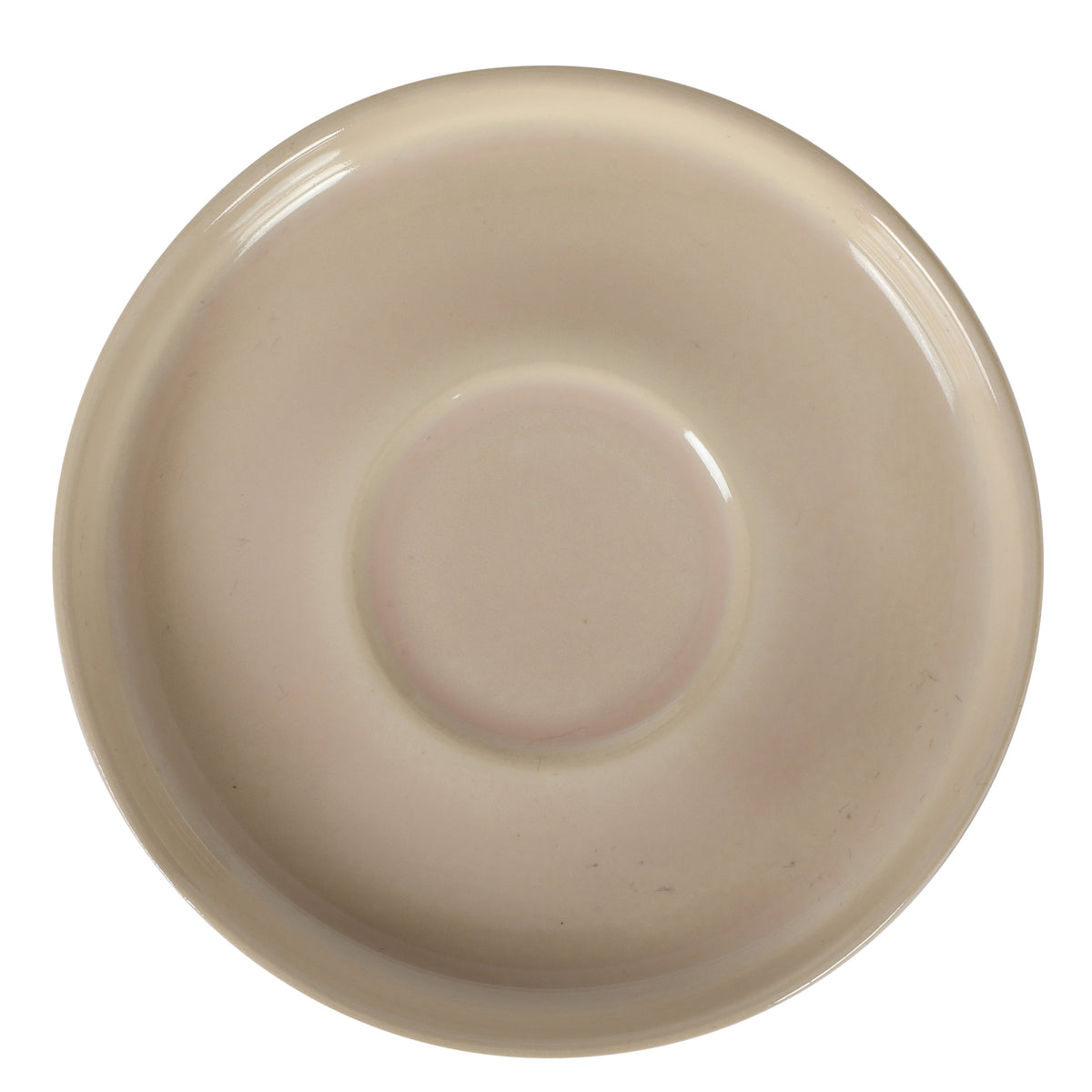 Gibson Elite Sunrise Hills 9-Piece Stackable Stoneware Cup and Saucer Set with Metal Rack, 6 oz, Service for 4, Dishwasher Safe