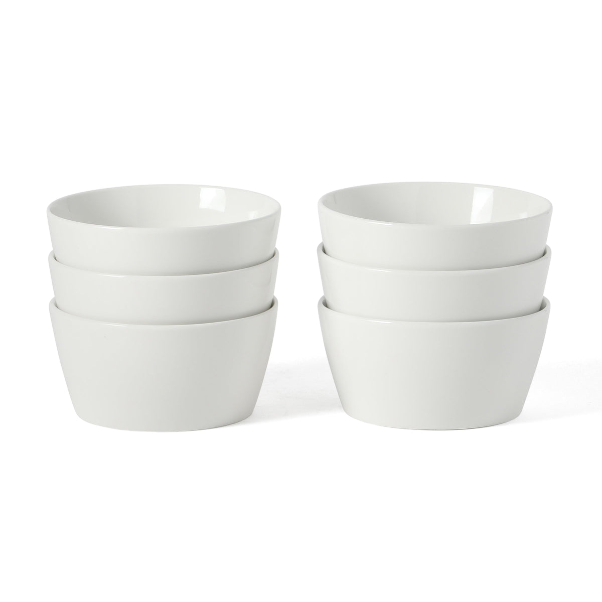 Martha Stewart Plates and Bowls Sets, 30-Piece Porcelain Dinnerware Set for 6, Dinner Plates, Dessert Plates, Pasta Bowls, Cereal & Fruit Bowls