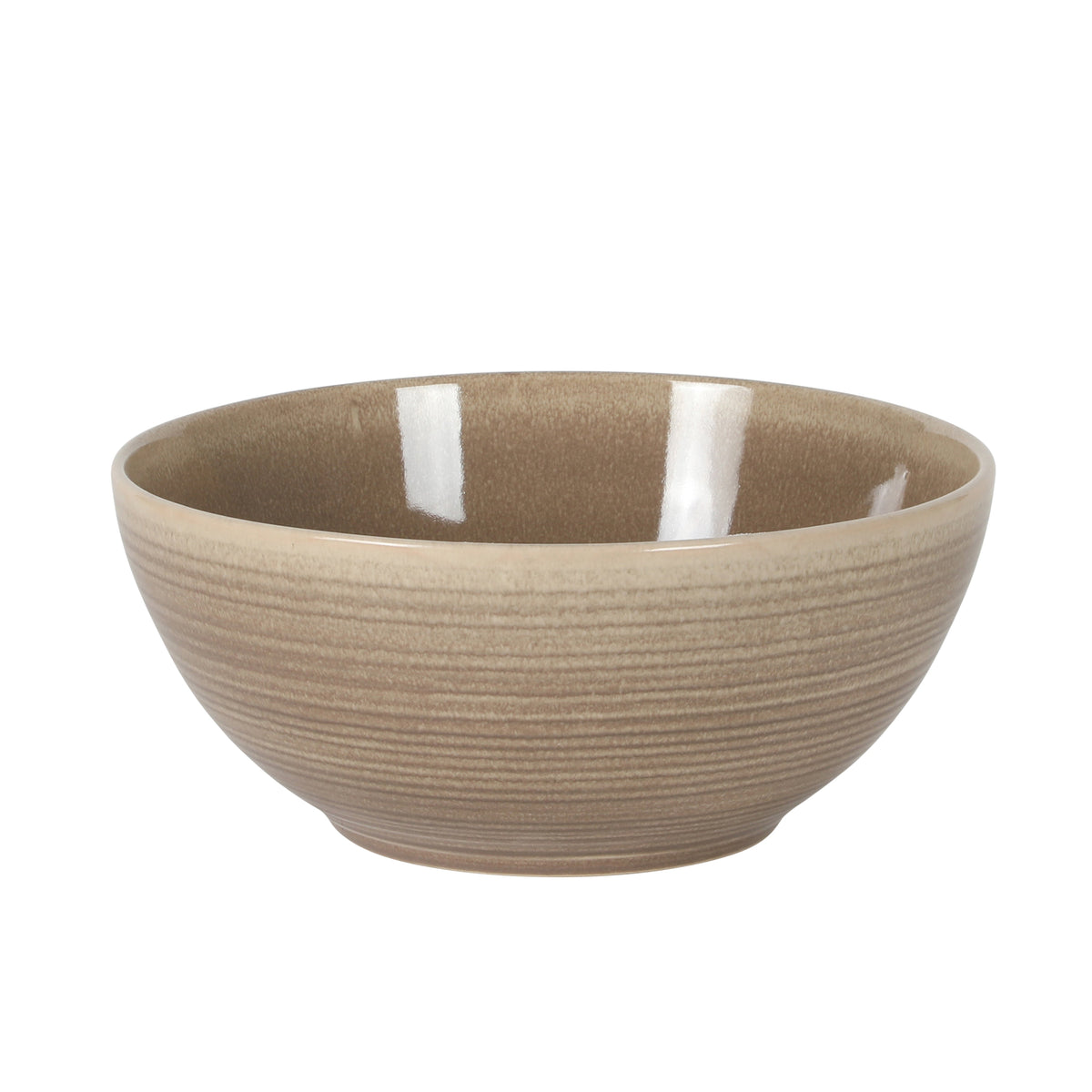 Gibson Elite Maple Grove 4-Piece Stoneware Nesting Bowl Set, Reactive Glaze Mixing and Serving Bowls, Dishwasher Safe