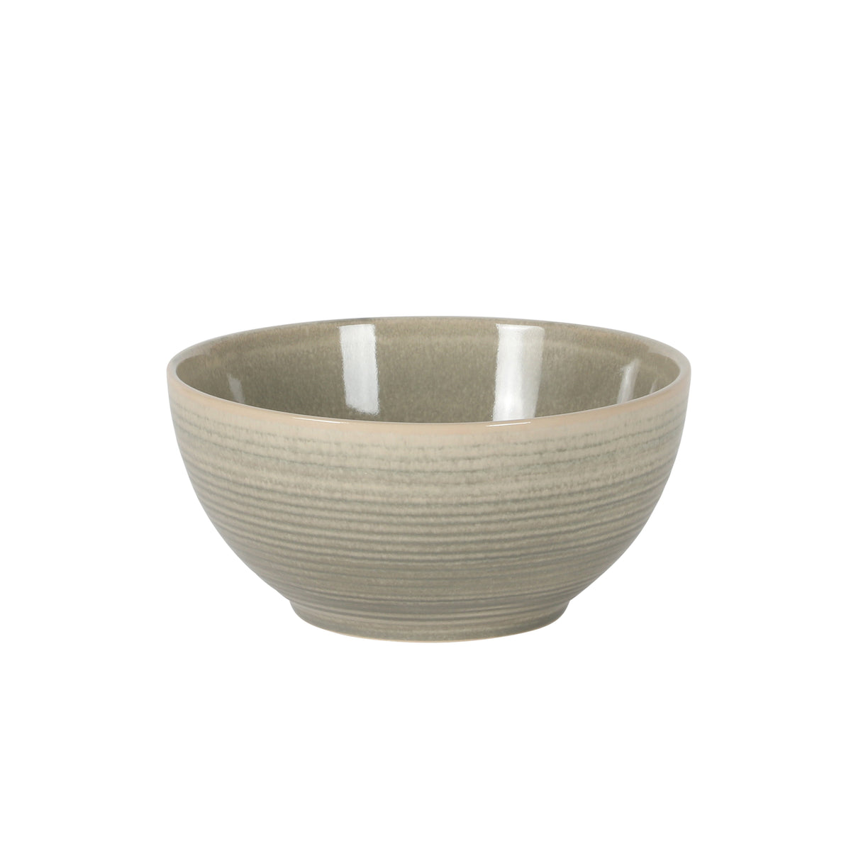 Gibson Elite Maple Grove 4-Piece Stoneware Nesting Bowl Set, Reactive Glaze Mixing and Serving Bowls, Dishwasher Safe