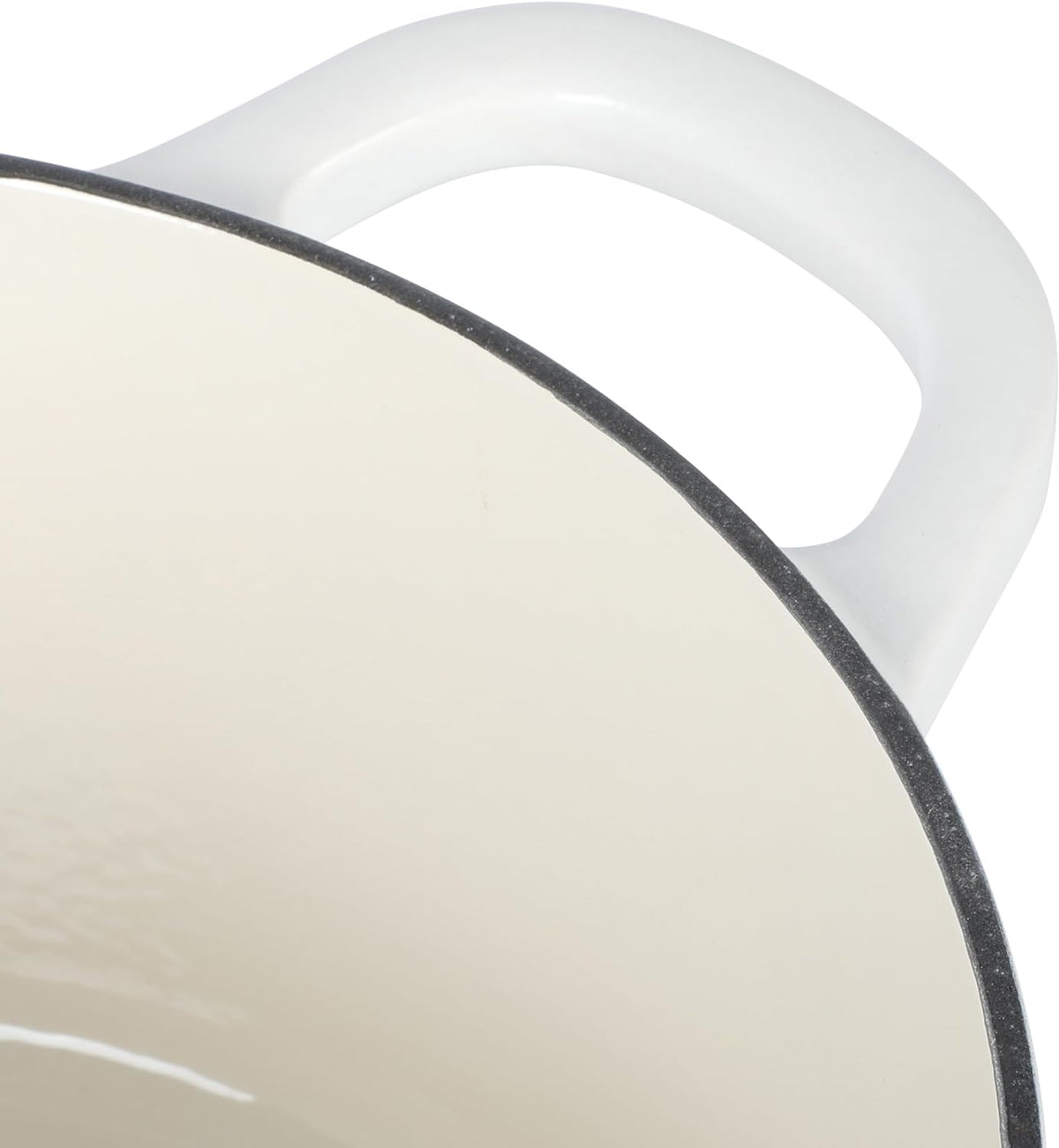 Crock Pot Artisan 6-Quart Round Dutch Oven - Matte Linen White w/Gold Knob, Gradient Red, or Teal Ombre