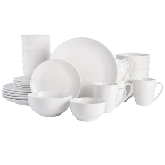 Gibson Home Ogalla Whiteware Dinnerware Set