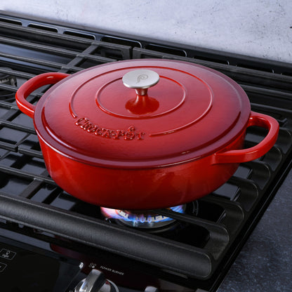 Crock Pot Artisan 5-Quart Enameled Cast Iron Braiser