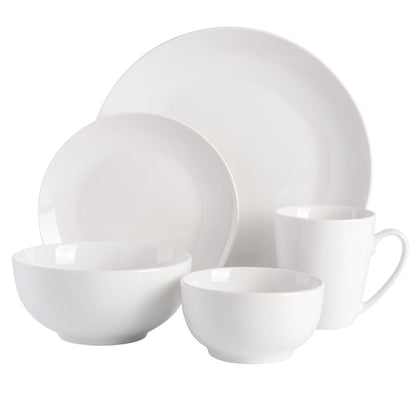Gibson Home Ogalla Whiteware Dinnerware Set