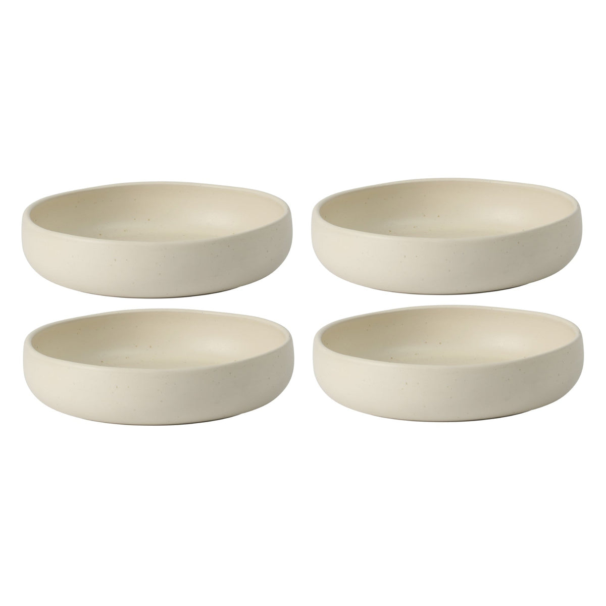 Bloomhouse Corsica Clay 4 Piece Dinner, Pasta, Meal Bowl Set