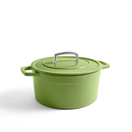 Martha by Martha Stewart 5-Quart Enameled Cast Iron Dutch Oven w/ Lid