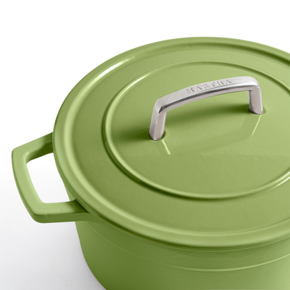 Martha by Martha Stewart 5-Quart Enameled Cast Iron Dutch Oven w/ Lid